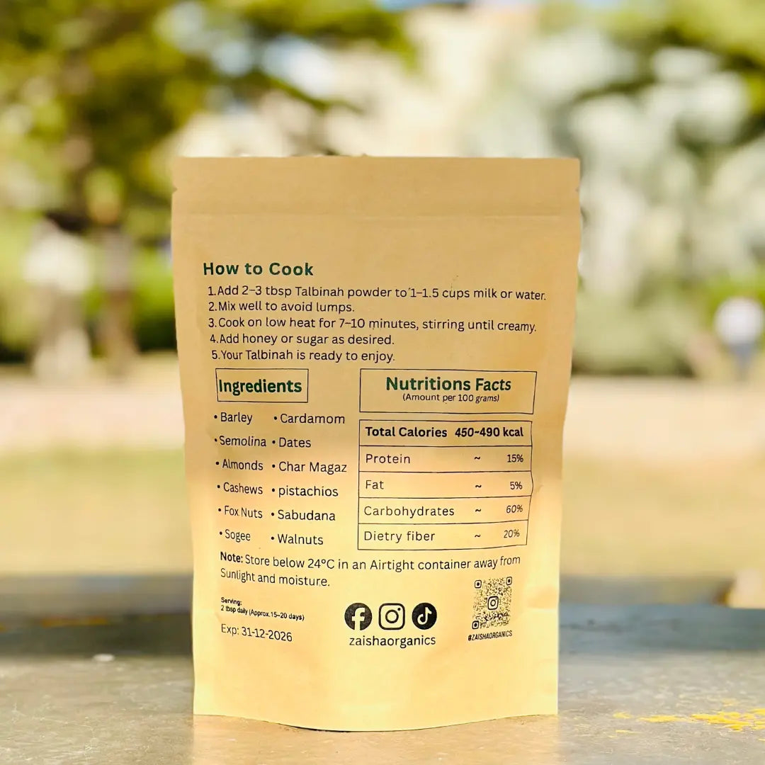 Talbinah – Natural Energy Food